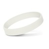 Glow Silicone Wrist Bands White